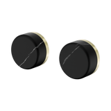 Nero Serenity Wall Top Assembly Brushed Gold - Marquina Black Handle