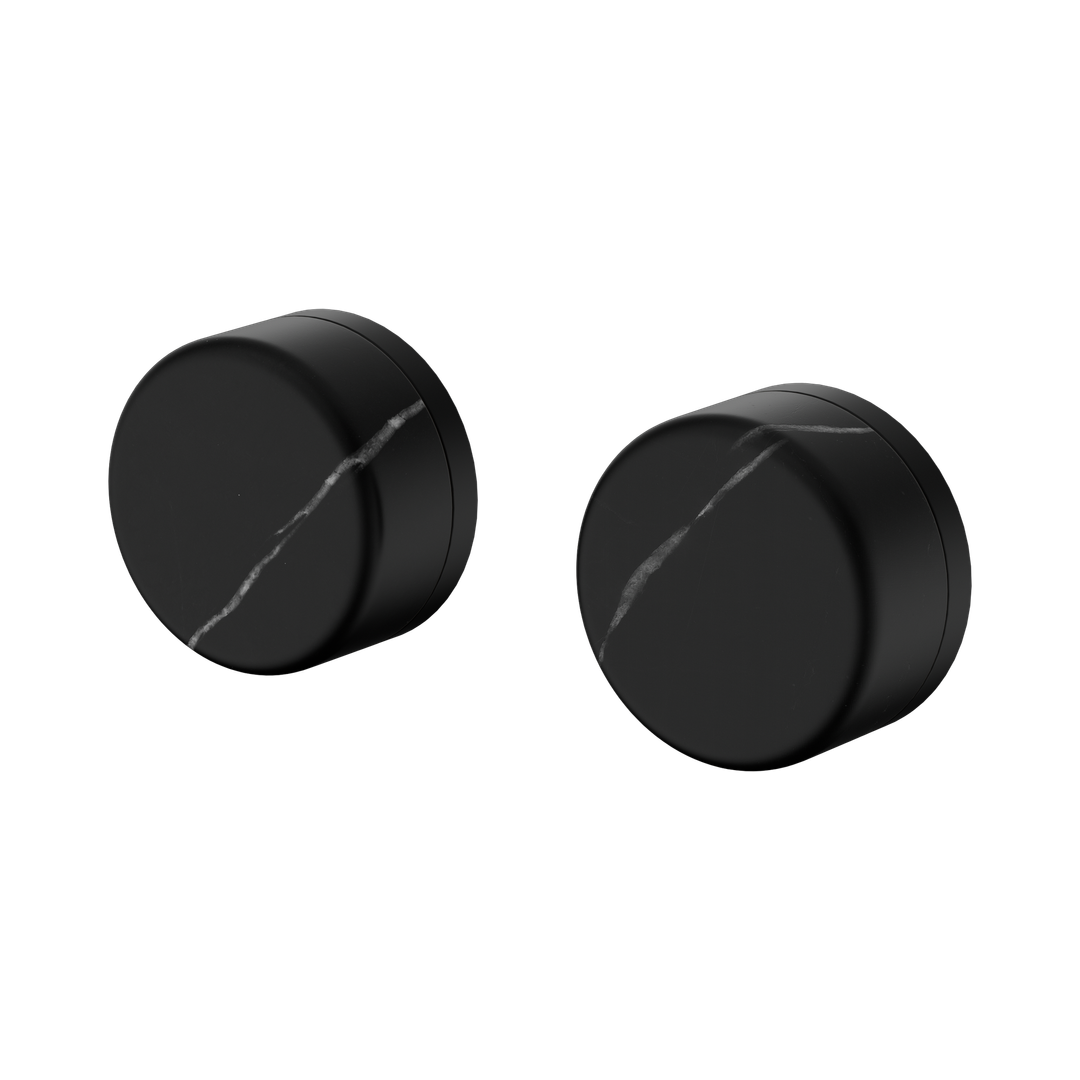 Nero Serenity Wall Top Assembly Matte Black - Marquina Black Handle