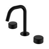 Nero Serenity Basin Set Edge Spout Matte Black - Marquina Black Handle