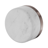 Serenity Progressive Shower Nero Mixer With Carrara Handle - Brushed Bronze