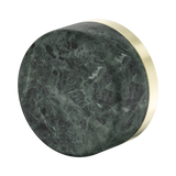 Serenity Progressive Shower Nero Mixer With Verde Alpi Handle - Brushed Gold