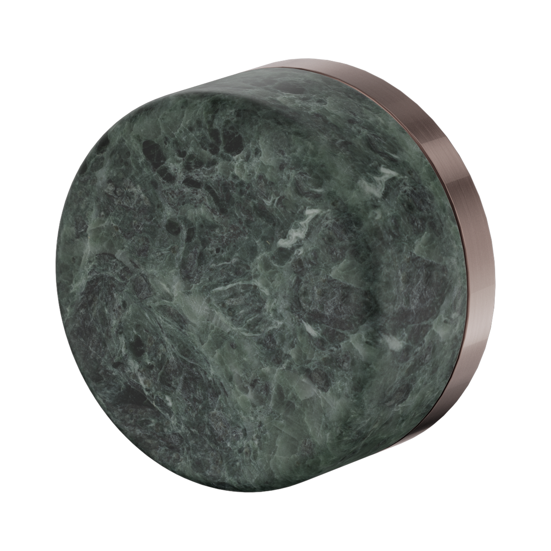 Serenity Progressive Shower Nero Mixer With Verde Alpi Handle - Brushed Bronze