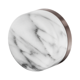 Serenity Progressive Shower Nero Mixer With Arabescato Corchia Handle - Brushed Bronze