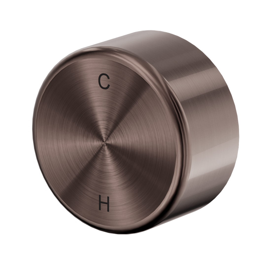 Serenity Progressive Shower Nero Mixer With Metal Handle - Brushed Bronze