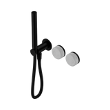 Nero Serenity Progressive Shower System Matte Black - Carrara Handle & Slim Shower
