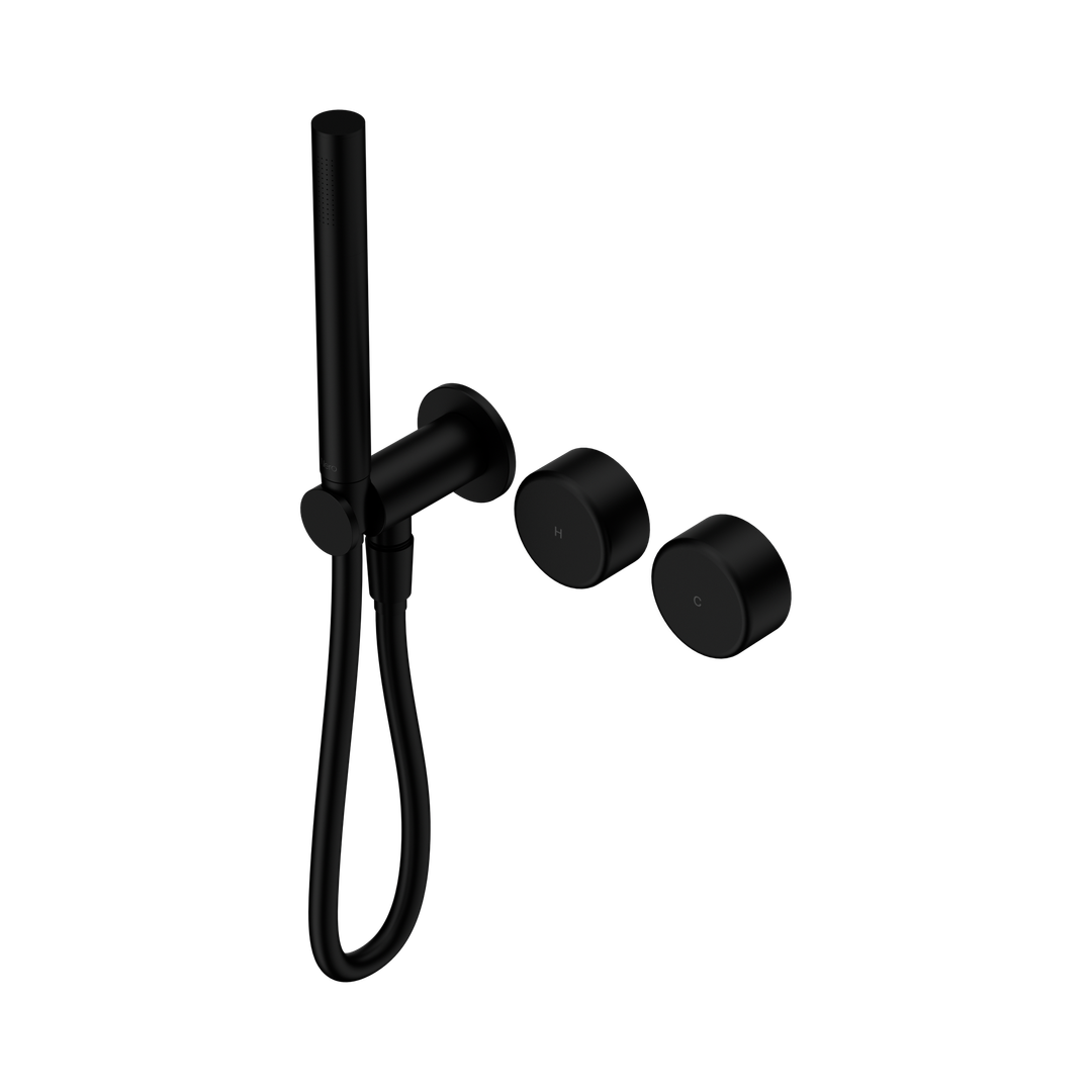 Nero Serenity Progressive Shower System Matte Black - Metal Handle & Slim Shower