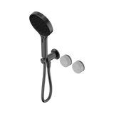 Nero Serenity Progressive Shower System Gunmetal - Carrara Handle & Serenity Hand Shower