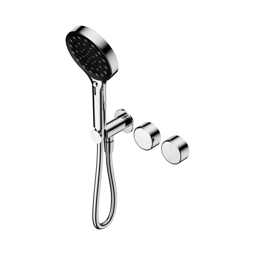 Nero Serenity Progressive Shower System Chrome - Metal Handle & Serenity Hand Shower