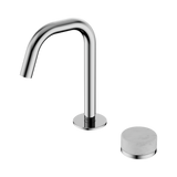 Nero Serenity Progressive Basin Mixer Edge Spout Chrome - Carrara Handle