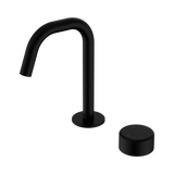 Nero Serenity Progressive Basin Mixer Edge Spout Matte Black - Metal Handle