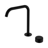 Nero Serenity Progressive Bath/Kitchen Mixer Edge Spout Matte Black - Metal Handle