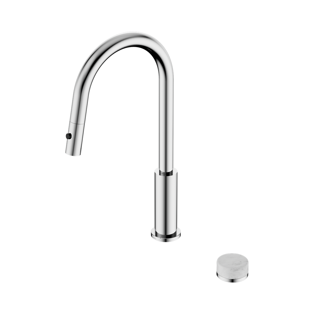 Nero Serenity Progressive Pull Out Kitchen Set - Carrara Handle Chrome