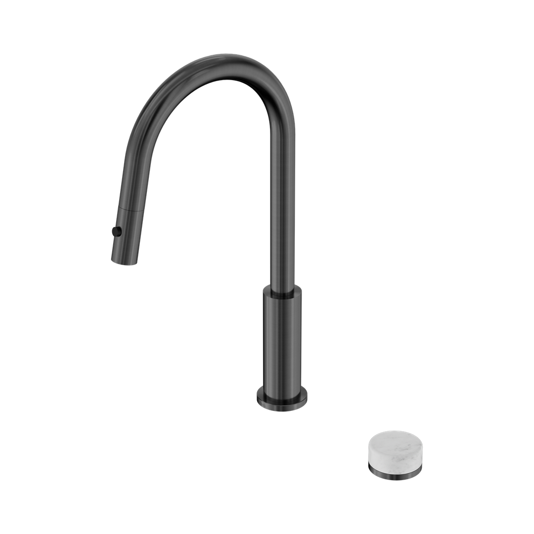Nero Serenity Progressive Pull Out Kitchen Set - Carrara Handle Gunmetal
