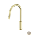 Nero Serenity Progressive Pull Out Kitchen Set - Rome Travertine Handle Brushed Gold