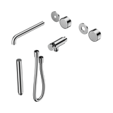 Nero Serenity Progressive Shower System - Spout Chrome - Metal Handle & Slim Shower Trim Kit Only