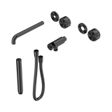 Nero Serenity Progressive Shower System - Spout Gunmetal - Metal Handle & Slim Shower Trim Kit Only