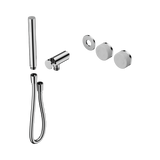 Nero Serenity Progressive Shower System Chrome - Carrara Handle & Slim Shower Trim Kit Only