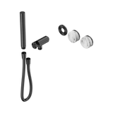 Nero Serenity Progressive Shower System Gunmetal - Arabescato Corchia Handle & Slim Shower Trim Kit Only