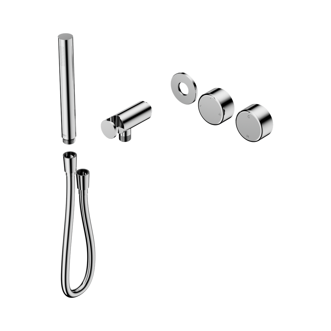 Nero Serenity Progressive Shower System Chrome - Metal Handle & Slim Shower Trim Kit Only