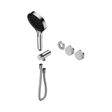 Nero Serenity Progressive Shower System Chrome - Carrara Handle & Serenity Hand Shower Trim Kit Only