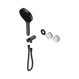 Nero Serenity Progressive Shower System Gunmetal - Arabescato Corchia Handle & Serenity Hand Shower Trim Kit Only