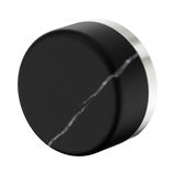 Nero Serenity Progressive Shower Mixer Brushed Nickel - Marquina Black Handle