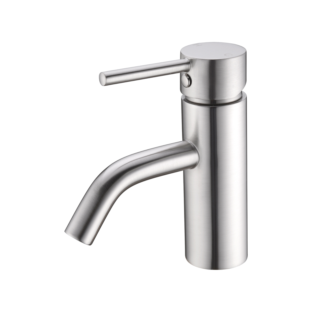 Dolce Basin Nero Mixer Stylish Spout Shower - Brushed Nickel