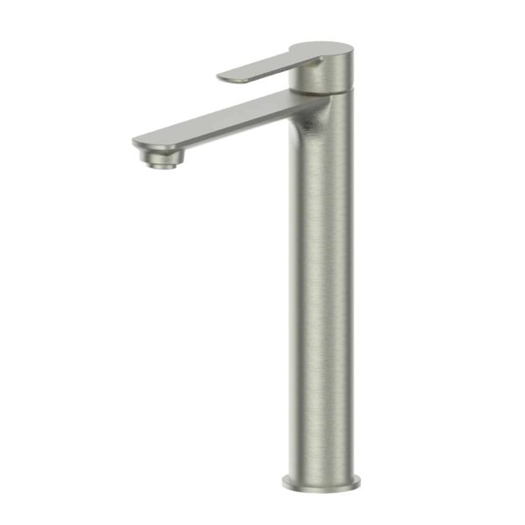 Greens Astro II Tower Basin Mixer - Brushed Nickel