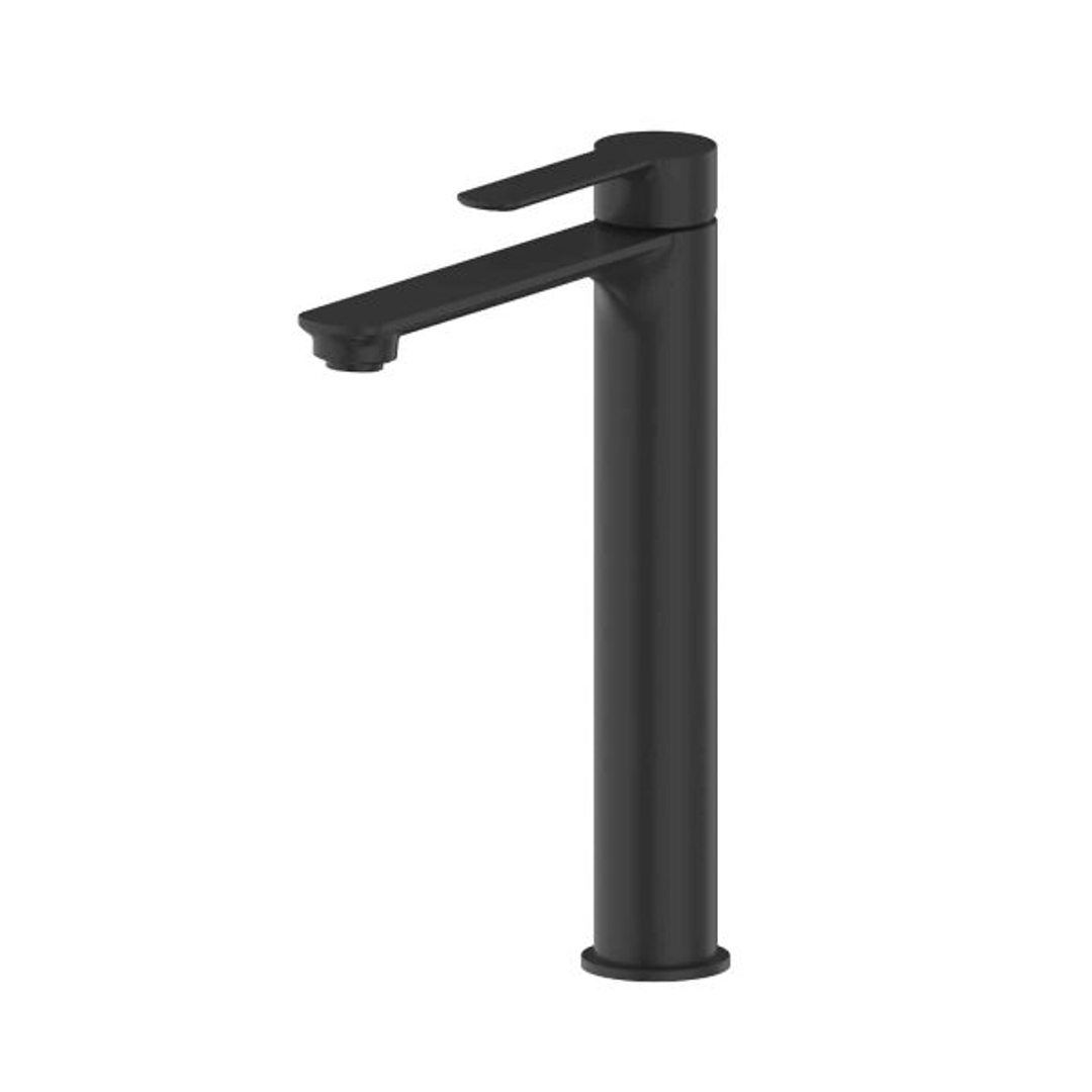 Greens Astro II Tower Basin Mixer - Matt Black