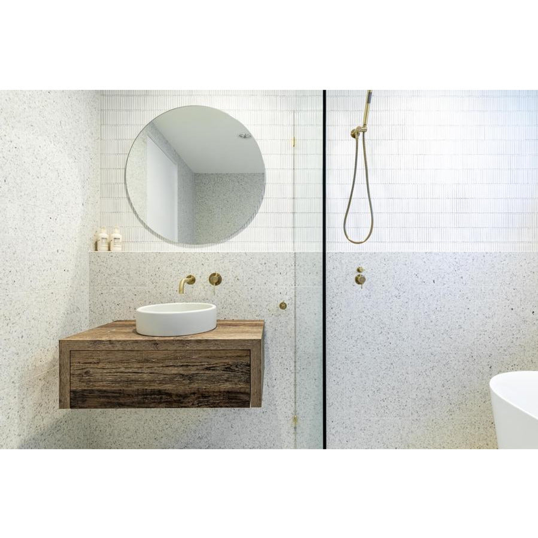 Meir Round Hand Shower On Swivel Bracket - Brushed Nickel