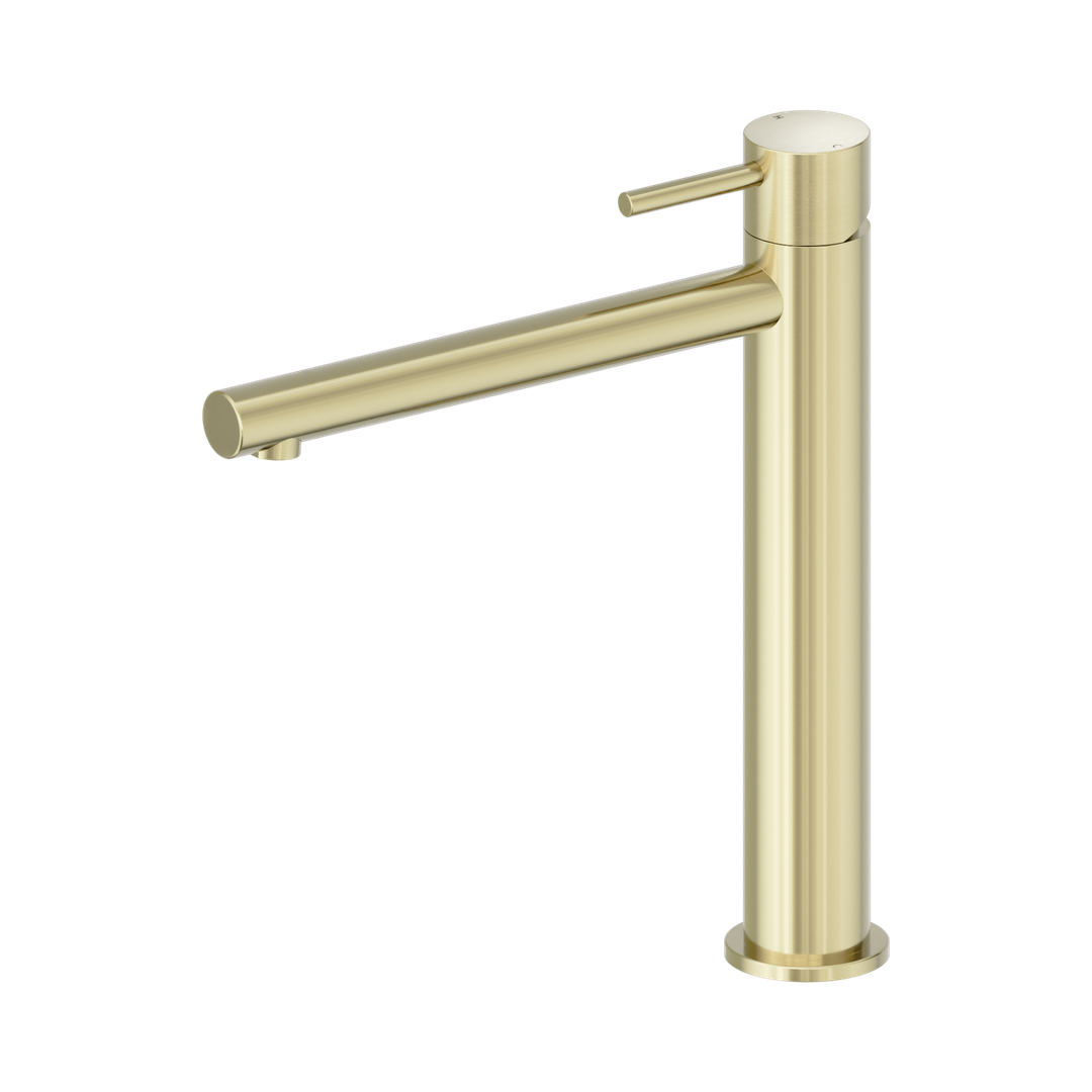Nero Dolce II Tall Basin Mixer - Brushed Gold
