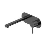 Nero Dolce II Wall Basin/Bath Mixer - Gunmetal