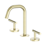 Nero Mecca Lever Basin Set Edge Spout - Brushed Gold