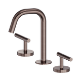Nero Mecca Lever Basin Set Edge Spout - Brushed Bronze