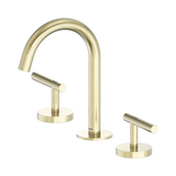 Nero Mecca Lever Basin Set Arc Spout - Brushed Gold