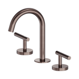Nero Mecca Lever Basin Set Arc Spout - Brushed Bronze