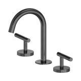 Nero Mecca Lever Basin Set Arc Spout - Gunmetal