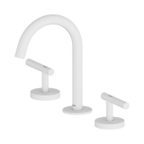 Nero Mecca Lever Basin Set Arc Spout - Matte White