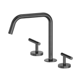Nero Mecca Lever Bath/Kitchen Set Edge Spout II - Gunmetal