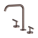 Nero Mecca Lever Bath/Kitchen Set Edge Spout - Brushed Bronze