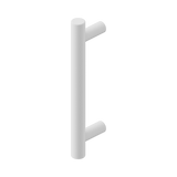Nero Mecca Pull Handle 130Mm - Matte White