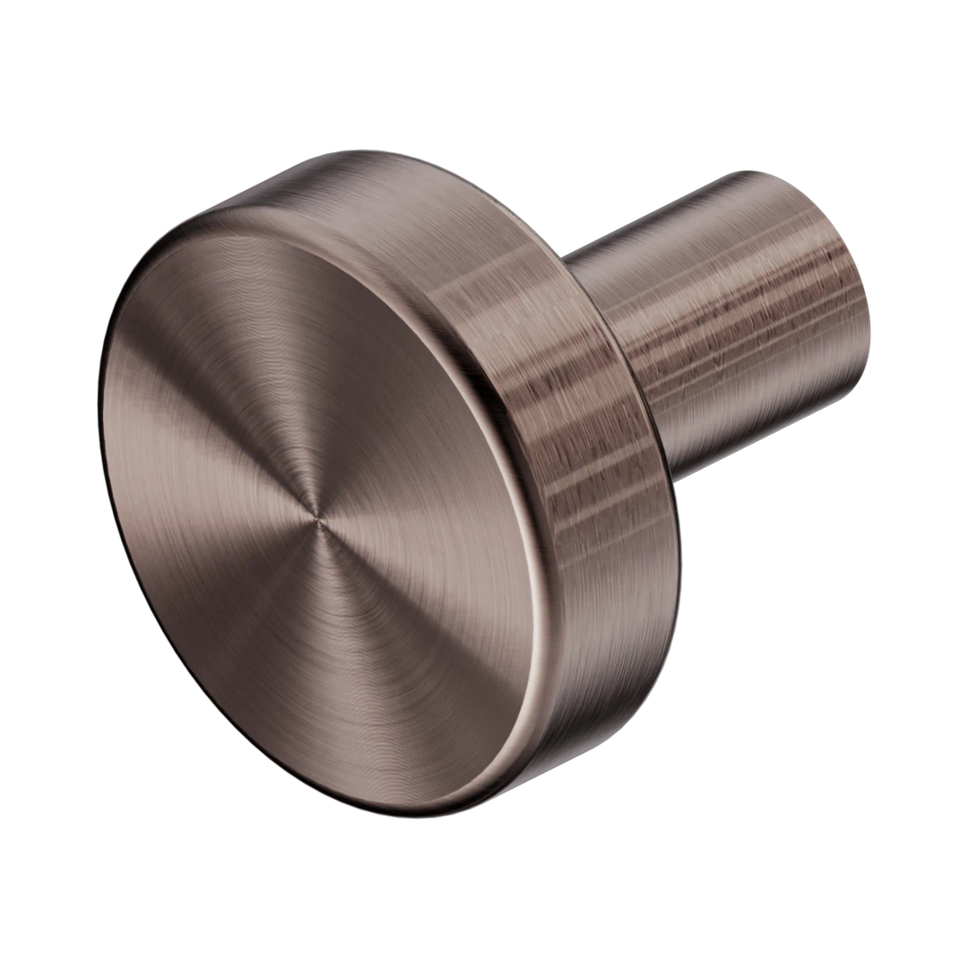 Nero Mecca Cabinet Knob  Ø26 - Brushed Bronze