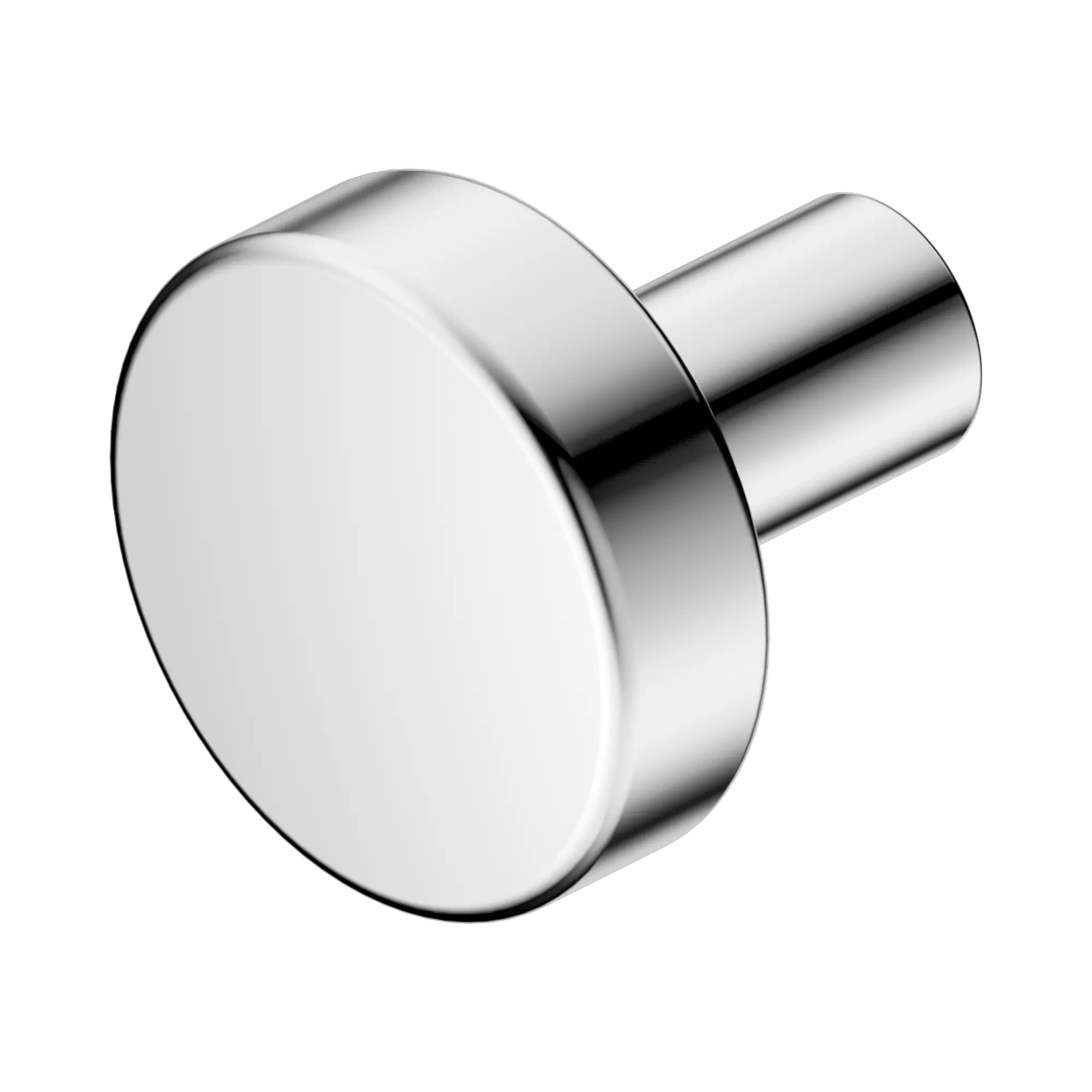 Nero Mecca Cabinet Knob  Ø26 - Chrome