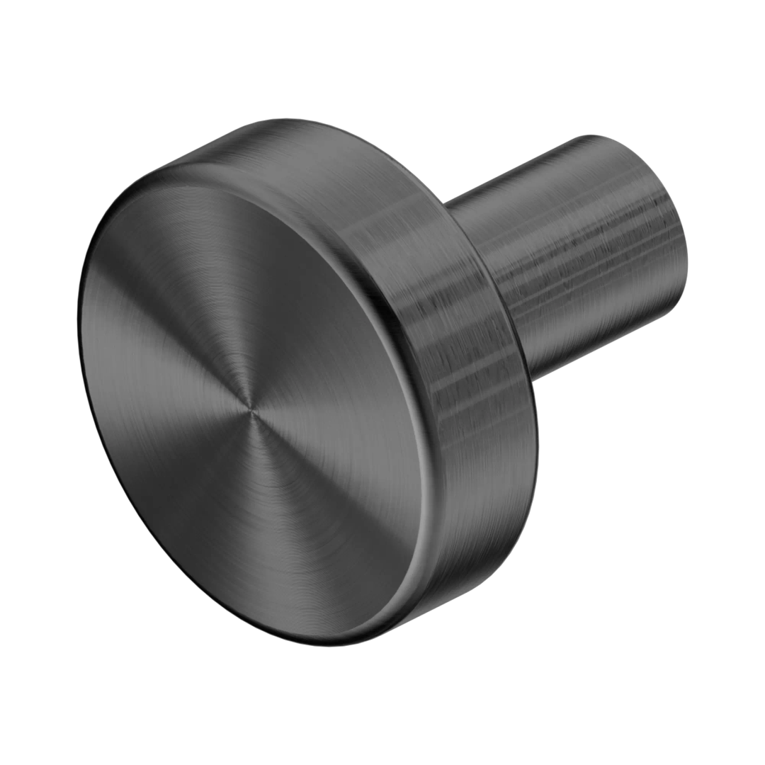 Nero Mecca Cabinet Knob  Ø26 - Gun Metal