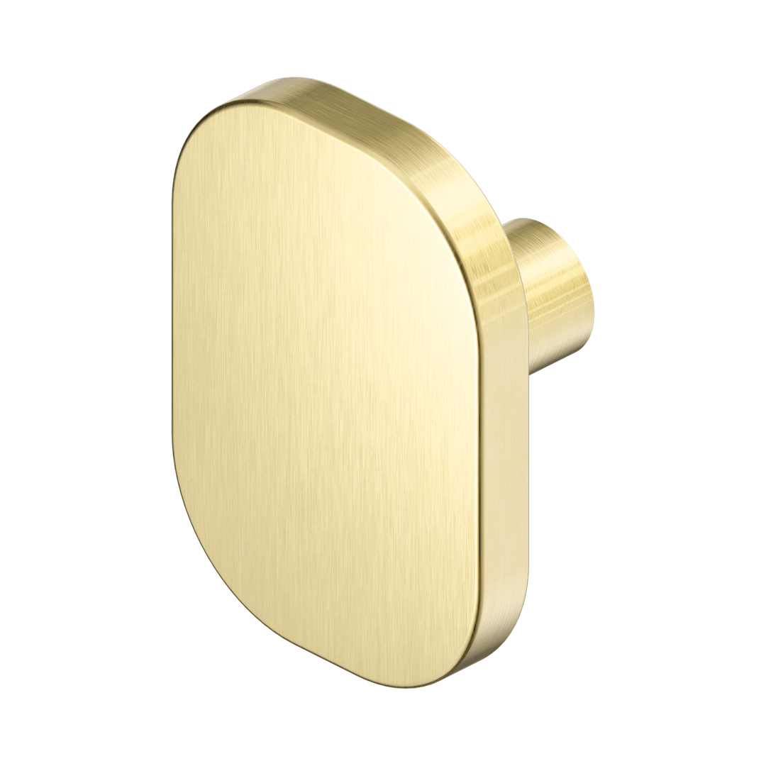 Nero Bianca Cabinet Knob - Brushed Gold