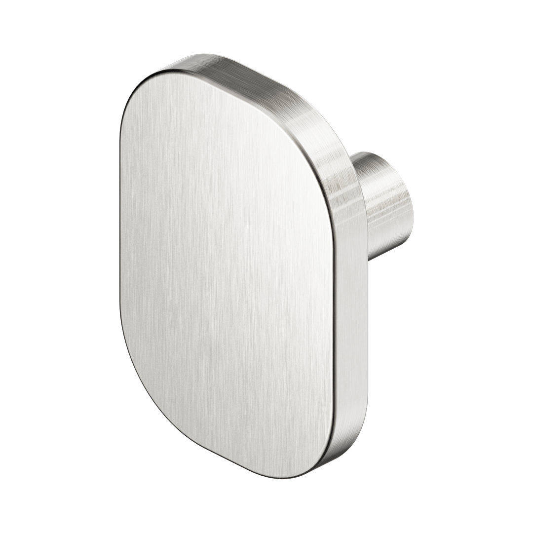 Nero Bianca Cabinet Knob - Brushed Nickel