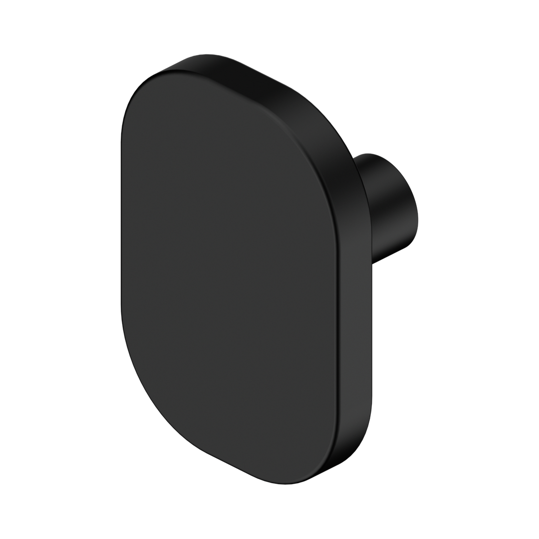 Nero Bianca Cabinet Knob - Matte Black