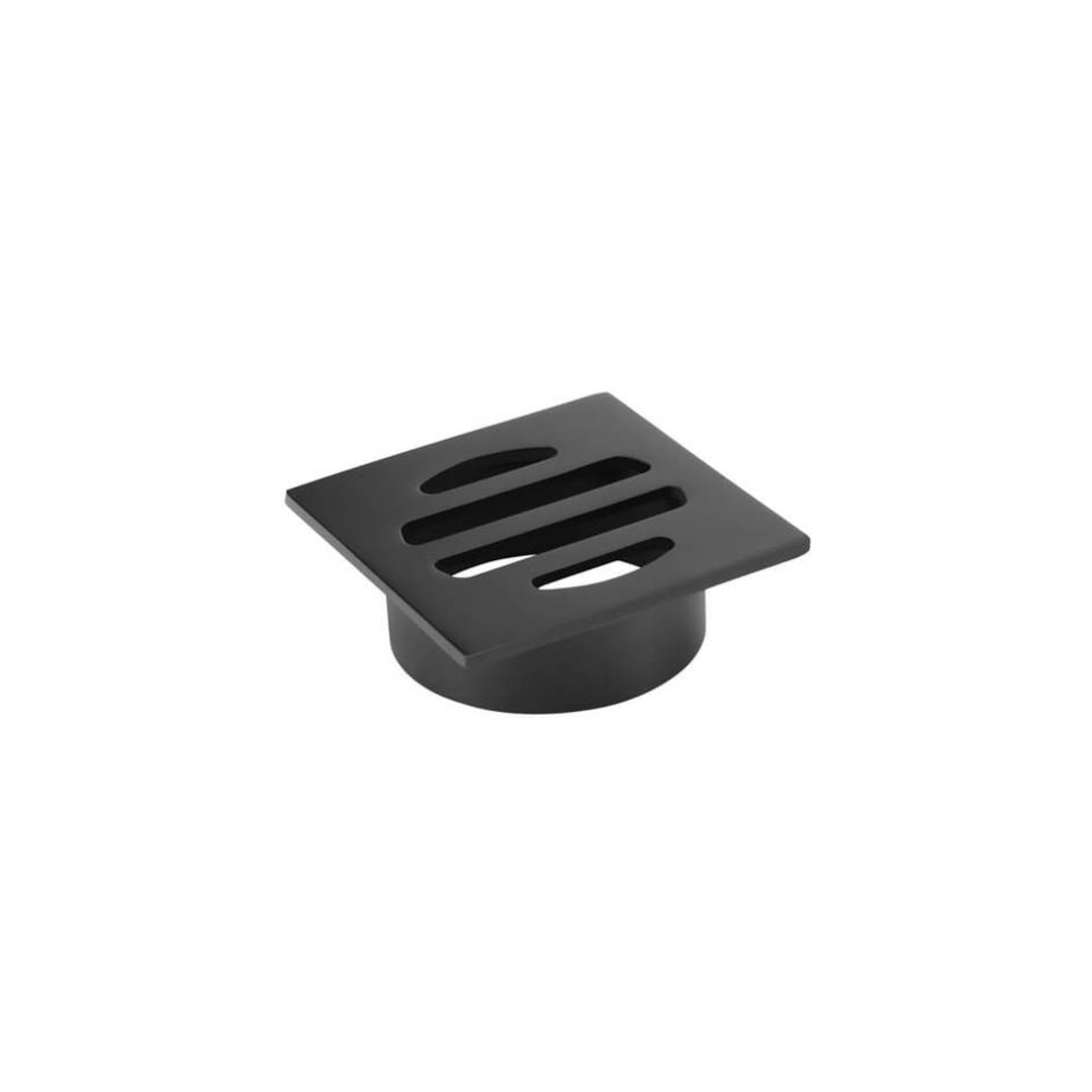 Meir Square Floor Grate Shower Drain 50Mm Outlet - Matte Black