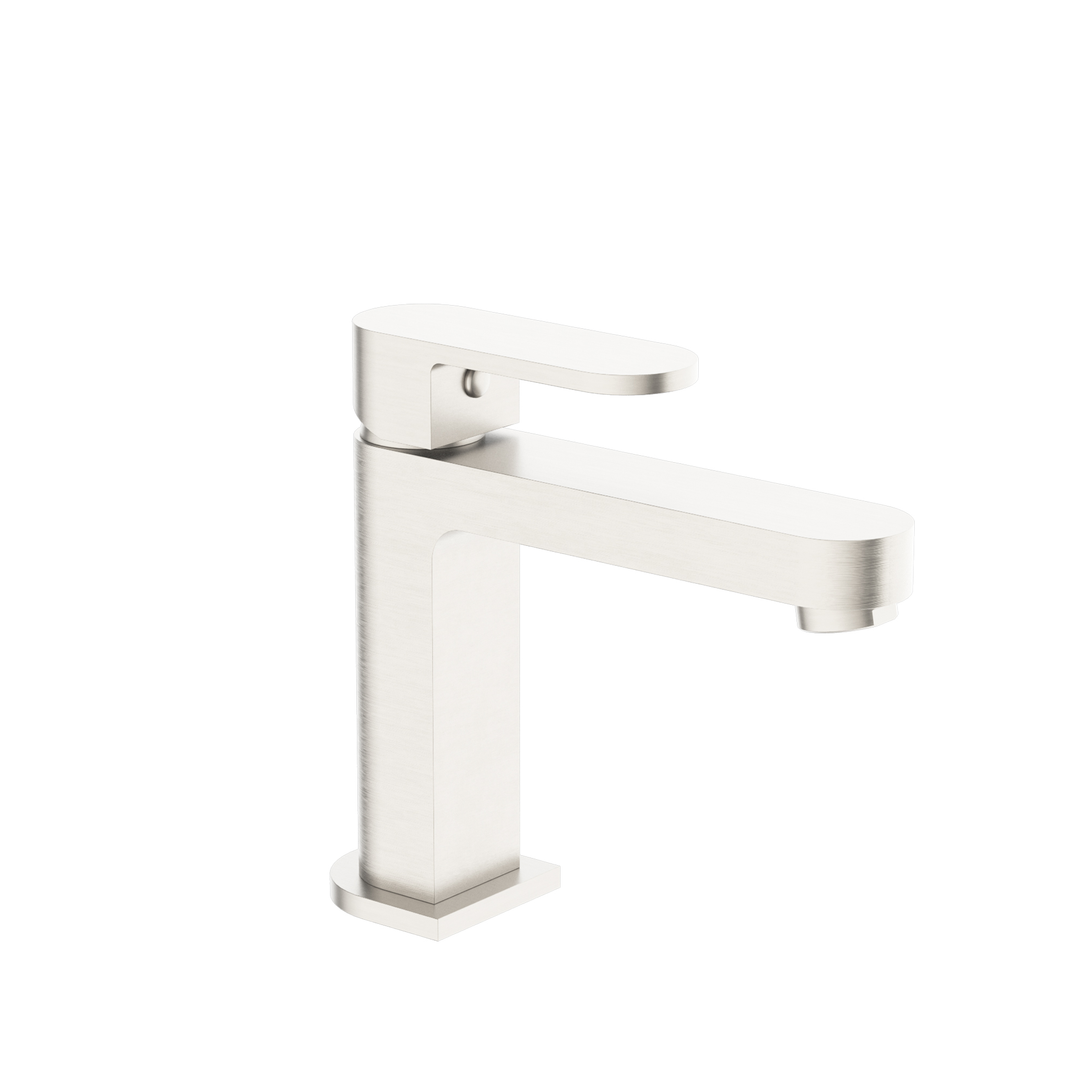 Nero Ecco Basin Mixer - Brushed Nickel