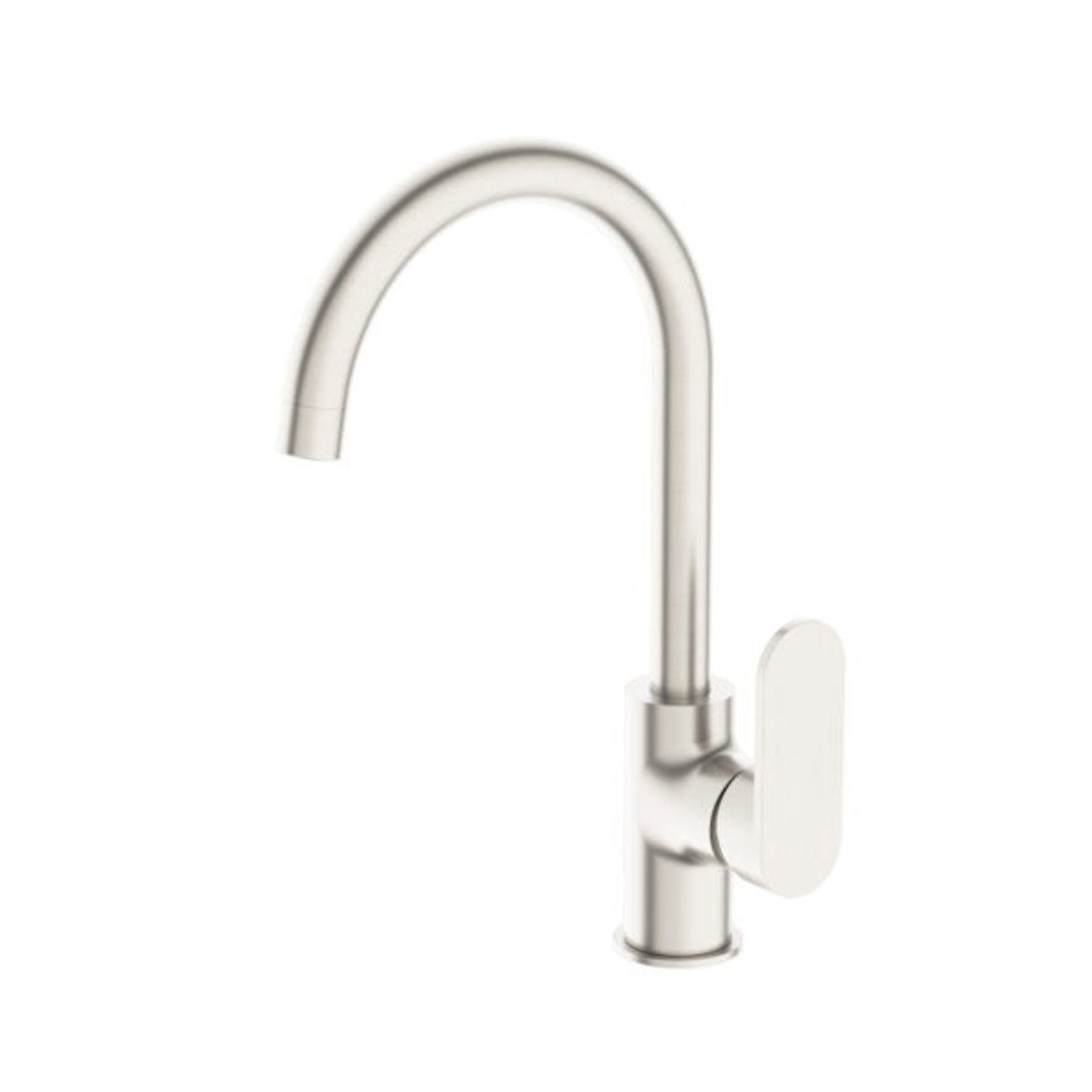 Nero Ecco Kitchen Mixer - Brushed Nickel Nr301306Bn
